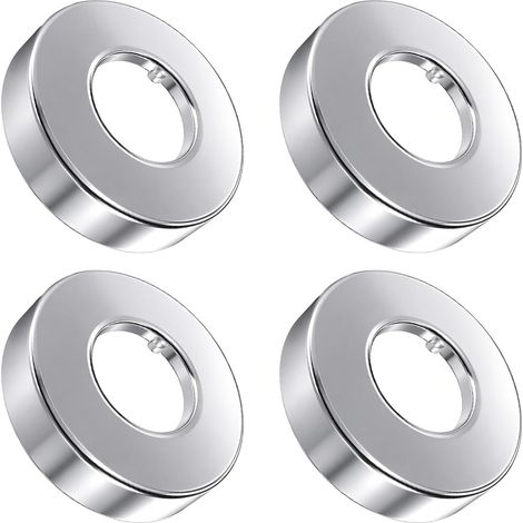 Lot de 4 Rosaces Mitigeur Douche Acier Inoxydable 60 x 25 x 15 mm (1/5)
