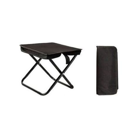 【Tabouret Pliant Portable】Ce tabouret pliant camping peut se replier à la taille d'un petit parapluie. Dimensions replié : 28 (1/5)