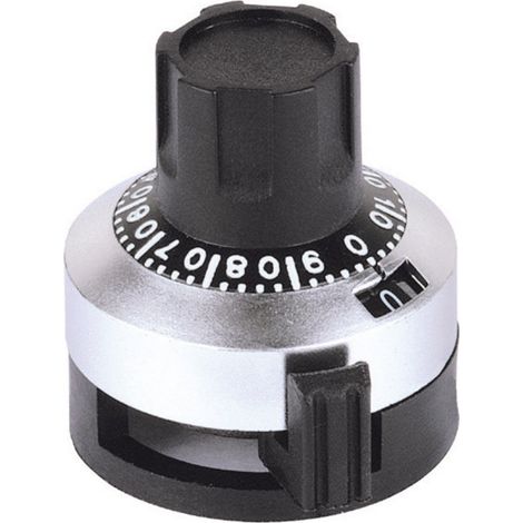 Mentor 6623.1000 6623.1000 Drehknopf mit Skala Matt (Ø x H) 23.5 mm x 25 mm 1 St.