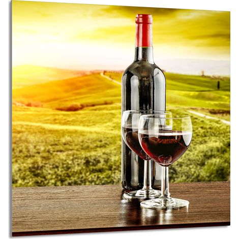 Panneau en verre POUR la cuisine 60x85 Vin (1/5)