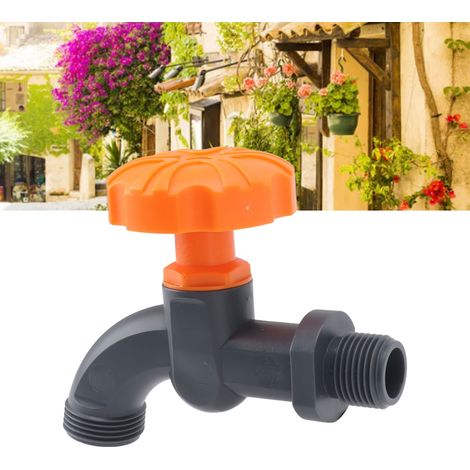 Aquarium, réservoir d'huile, fût, camping-car, jardin extérieur, vanne, interrupteur, machine à laver, robinet en plastique et acier pour jardin et ferme (1/5)