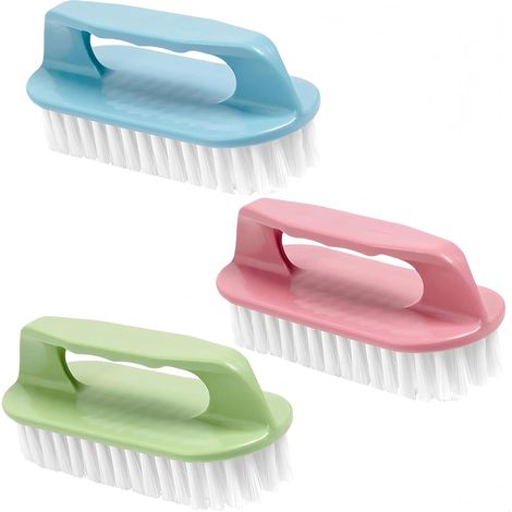 Brosse à récurer pour le nettoyage - Lot de 3 brosses à récurer robustes et multi-usages pour le nettoyage ménager (1/5)