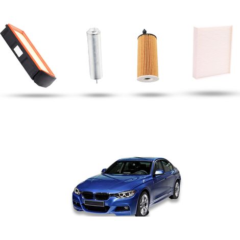 Kit Tagliando 4 filtri compatibile con BMW Serie 3 (F30, F80,F31) 330d 190kw dal 2012 (1/5)