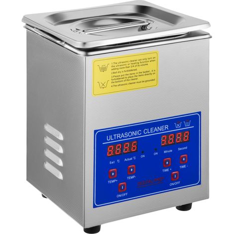 Mophorn Ultraschallreiniger 60W mit Heizung und Timer, Reinigungsgerät für Schmuck