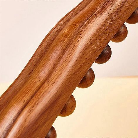 20 Perlen Guasha Schabstab Massagegerät aus Holz (1/5)