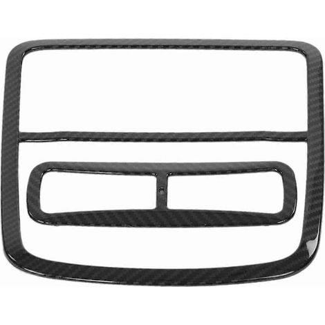 2 pièces de garniture décorative de lampe de lecture intérieure style fibre de carbone pour Honda Accord 2018 (1/4)