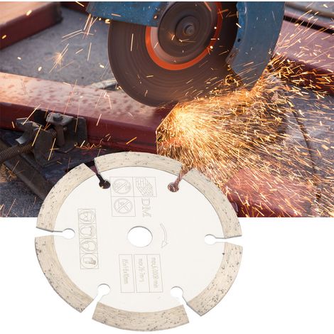 Disque de coupe diamanté circulaire 85 mm x 10 mm pour outil rotatif de travail du bois (1/5)