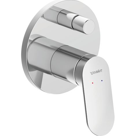 Duravit Wave Einhebelmischer Unterputzmodell Set, 2 Verbraucher,