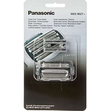 Panasonic WES9027 Lama di Ricambio Foglio e Lama Interna per Rasoio Elettrico compatibile ES-RF31 ES-RF41 ES-LF71 ES-LF51 (1/4)