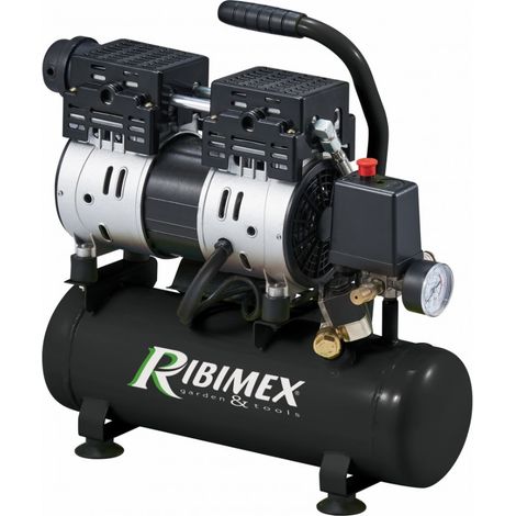1 ps 6l leiser elektrischer kompressor - Ribimex - PRCOMP1/06SILR