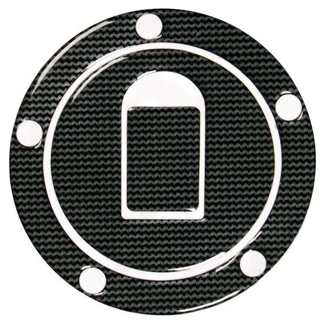 Copertura tappo carburante - Carbon - compatibile per - Kawasaki (5 fori) (1/2)