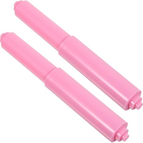 2 supports de rouleau papier toilette rechange à ressort pour salle bain. remplacement l'axe du (1/5)
