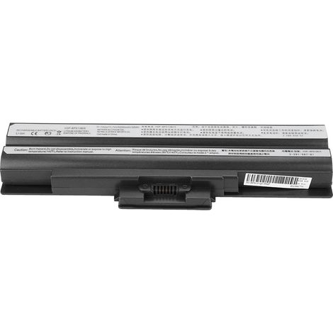 Batterie externe 11.1V 5200mAh pour SONY VAIO VGP-BPS13/S VGP-BPS13a S, haute capacité 58WH, remplacement durable pour ordinateur portable. (1/5)