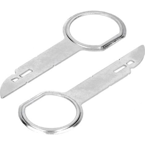 2 Cles Compatible ave Audi Ford Mercedes VW Becker - Extraction autoradio
