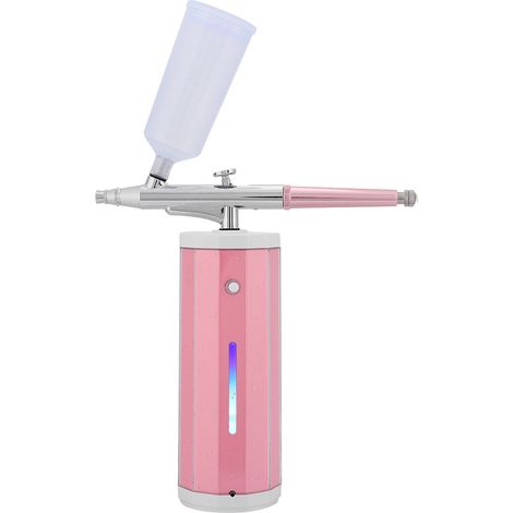 HY-1903 Aérographe de maquillage portable rechargeable pour usage domestique, avec prise 110-240 V. (1/5)