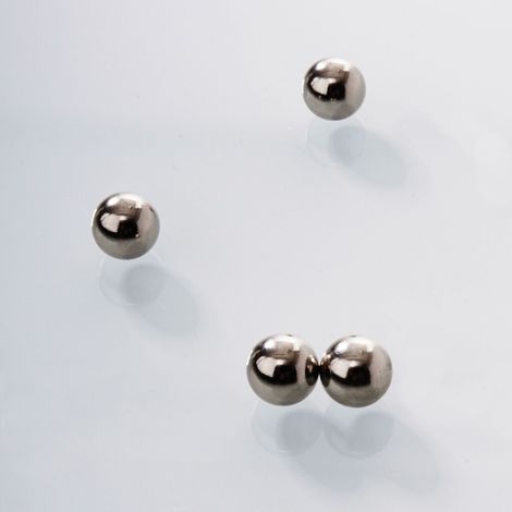 Neodym-Power Mini-Magnete Kugelmagnete 10 mm Durchmesser 4 Stück (1/4)