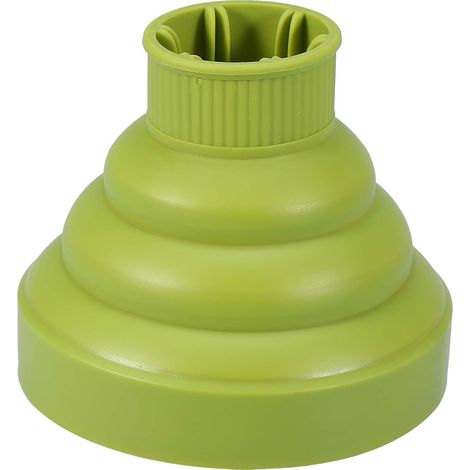 Couvercle diffuseur pliable pour sèche-cheveux de qualité professionnelle (vert) (1/5)