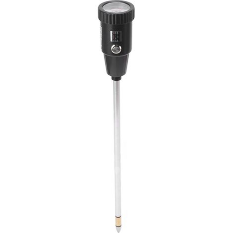 Sonde de sol ABS haute sensibilité 3-8PH, pH portable pour pelouses, plantes d'intérieur et d'extérieur (1/5)