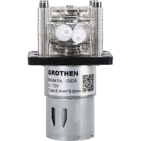 Pompe péristaltique à grand débit - Pompe doseuse de haute qualité pour aquarium et laboratoire - 500 ml/min - 12 V (1/5)