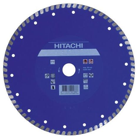Disque diamant Ø180 al.22.2 seg. 6 turbo standard HIKOKI 752824