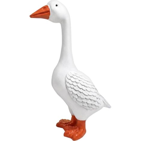 Gans Figur Wetterfeste realistische detailgetreue Tierfigur