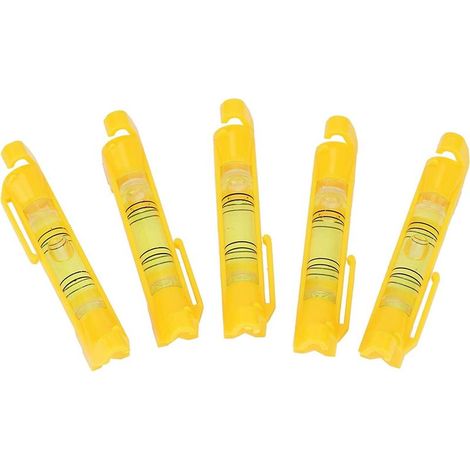 Mini nivel de burbuja de bolsillo de alta precisión con cuerda y gancho moldeado, ideal para canaletas de azulejos y trabajos de plomería en ladrillo. (1/5)