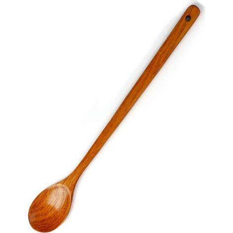 Cuillère en bois extra longue 25-26 pouces (19,7 pouces) - Ustensile de cuisine en bois dur (1/4)