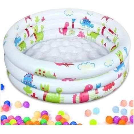 Piscine gonflable pour enfants – ronde, diamètre 90 cm × hauteur 22 cm, idéale pour usage intérieur et extérieur (1/5)