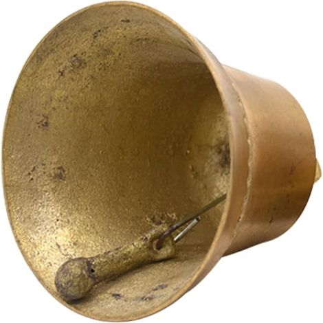 Kupfer Glocken Anhänger Hängende Glocke mit polierter