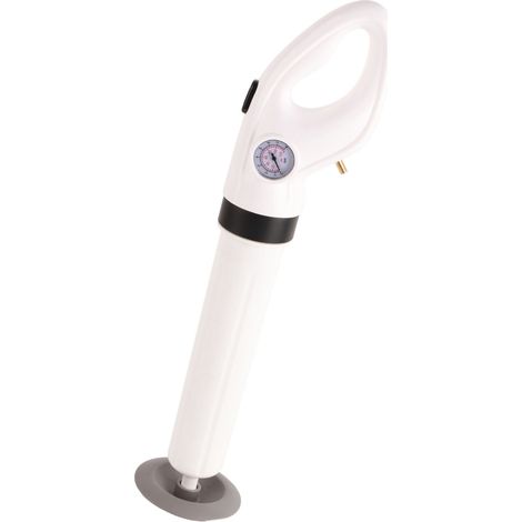 Déboucheur toilette haute pression ABS, nettoyeur rapide pour canalisations, pistolet air comprimé pour WC, cuisine et salle de bain, puissant et efficace. (1/5)