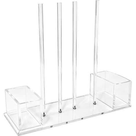 Organisateur À Couvercles De Conserve Support Transparent Antidérapant En Range-Couvercles Pour Bocaux Pour Cuisine Placard Tiroir Sous Meuble Mur Garde-Manger Maison Boisson (1/5)