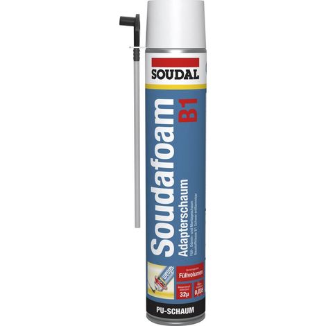 12 Stk. Soudafoam B1 PU-Schaum 750 ml, (MDI) SOUDAL (1/4)