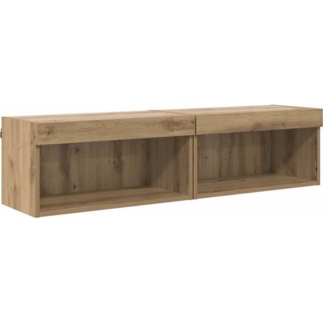 Maison Exclusive - Ensemble meuble TV 2 pcs Chêne artisanal 60 x 30 x 30 cm