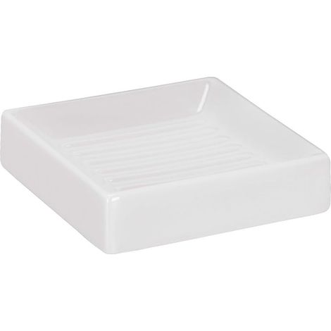Flash Porte-Savon Céramique Blanc 40 x 30 x 10 cm