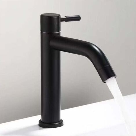 BARKBUSTERS Robinet Eau Froide Noir avec Bulleur Rechange,Pour WC, Salle Bain (1/4)
