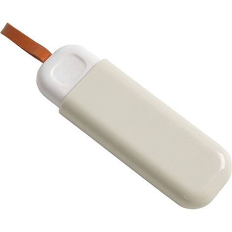 Coffret à médicaments portable de voyage, boîte à pilules quotidienne avec distributeur, mini boîte de rangement beige (1/5)