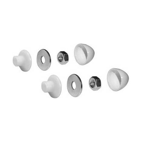 COPPIA ACCESSORI PER SANITARI SOSPESI