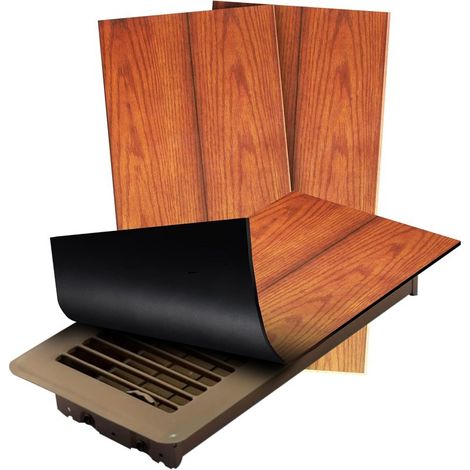 Lot de 3 housses d'aération magnétiques – Poche pour étanchéité complète – Housses d'évent les plus solides de 14 x 30,5 cm pour grille d'aération standard de plancher de maison, grille d'aération (1/5)