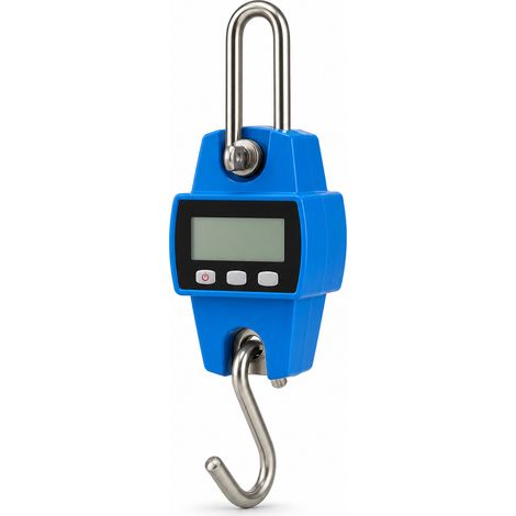 Tragbare elektronische Hängewaage 300 kg Blau (1/5)