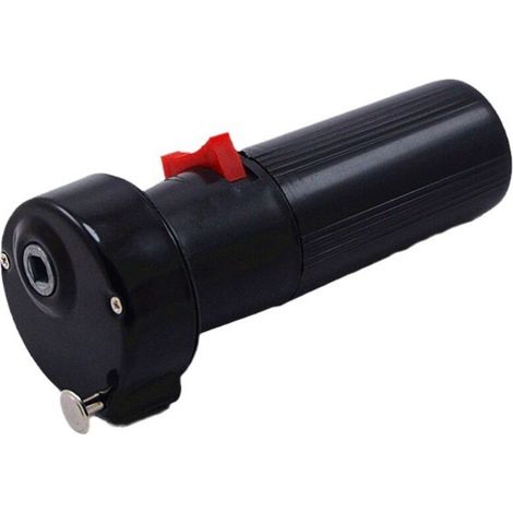 Moteur de barbecue fabriqué en plastique, rôtissoire électrique set broche à griller grill rôti support accessoire tourne-broche professionnel extérieur outil pique-nique accessoires fête plein air (1/5)