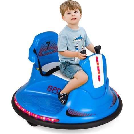 Kids Ride-On Bumper Car Electric Children 360° Swivel Toy Car 6V Remote Control (1/5)