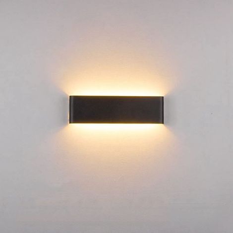 Applique murale LED, 3000K, en aluminium, pour chambre, couloir, escalier, salon ou salle de bain.-AquaForge (1/5)