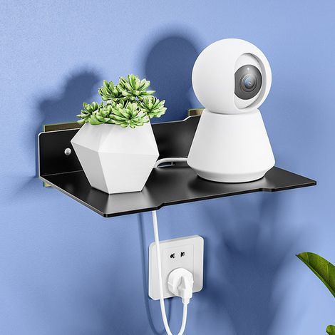 Wifi routeur Set Top Box punch Free stand projecteur support tête de lit plateau mural petit projecteur, 2 PCS