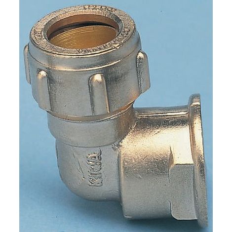 Raccord de compression en laiton RS PRO Manchon Coude 28mm BSP 1" femelle ( Prix pour Paquet de 2 )