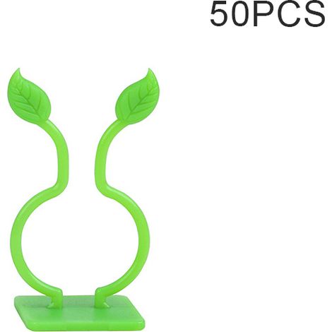Lot de 20/50 fixations murales pour plantes grimpantes, crochets auto-adhésifs pour la décoration de votre jardin. Grande taille. (1/5)