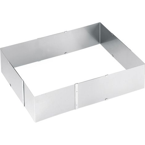 Gefu Marco Extensible de Acero Inoxidable para Tartas y Pizzas