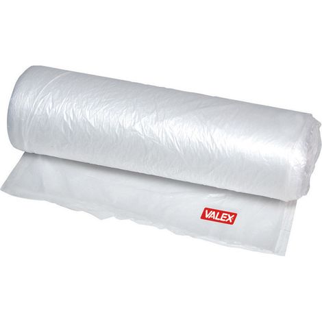 Telo protettivo VALEX 1960979 in HDPE trasparente - adatto per tinteggiatura