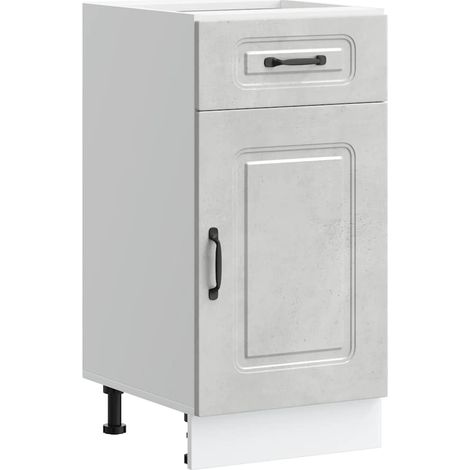 Maison Exclusive - Base da Cucina Kalmar Grigio Cemento in Legno Multistrato
