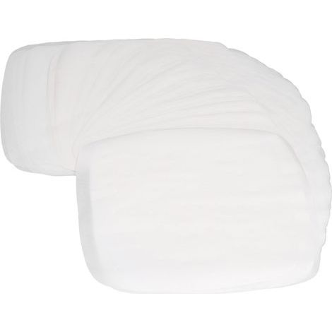 100 feuilles de papier sulfurisé perforé antiadhésif pour friteuse. sans danger pour la cuisson. accessoires de cuisine blancs (1/4)