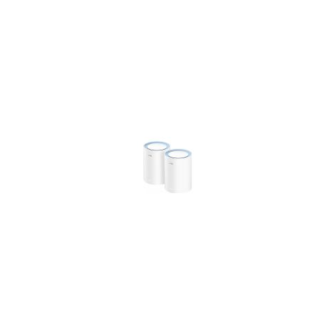 Cudy M1200 2-PACK sistema Wi-Fi Mesh (Wi-Fi en malla) Doble banda (2,4 GHz / 5 GHz) Wi-Fi 5 (802.11ac) Blanco 1 Interno